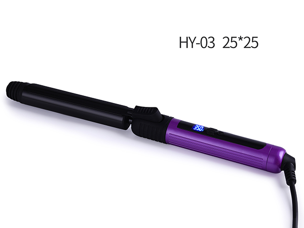 HY-03 25紫色数显温控卷发棒